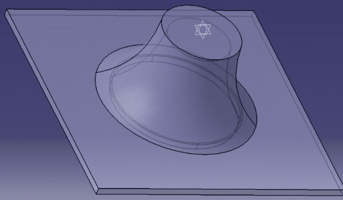 Polymer Speaker Design Study: cad mold.