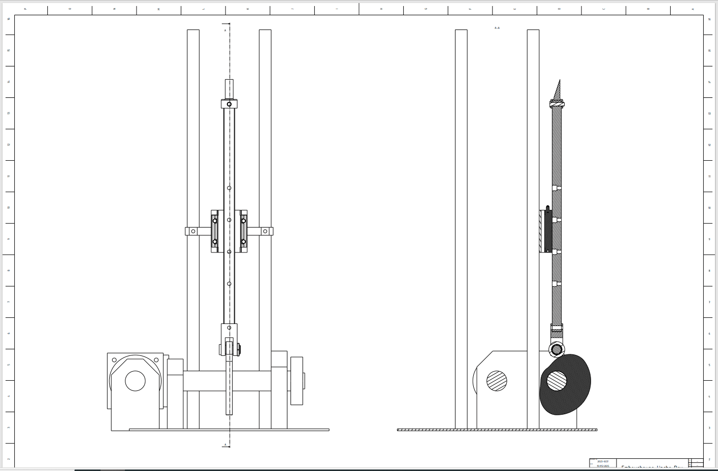 Corking Machine Cam Design: drawing.