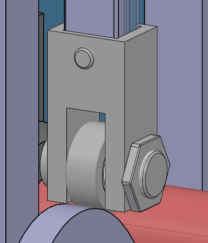 Corking Machine Cam Design: solution contact lower.
