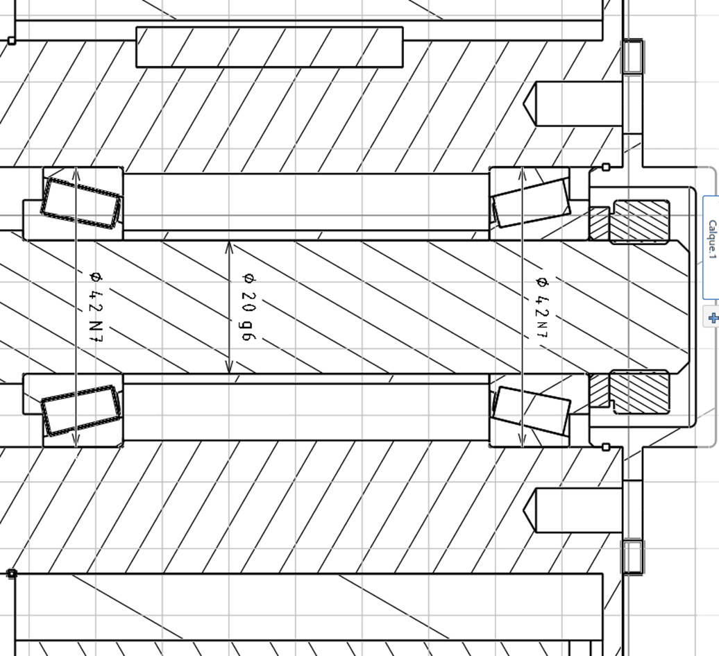 Light Aircraft Braking System: montage bearings.