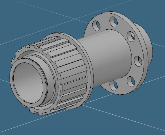 Light Aircraft Braking System: support disc.