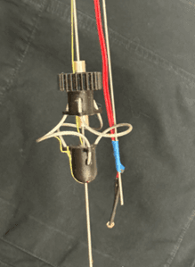 Morphing Thrombectomy Device: system pulled.