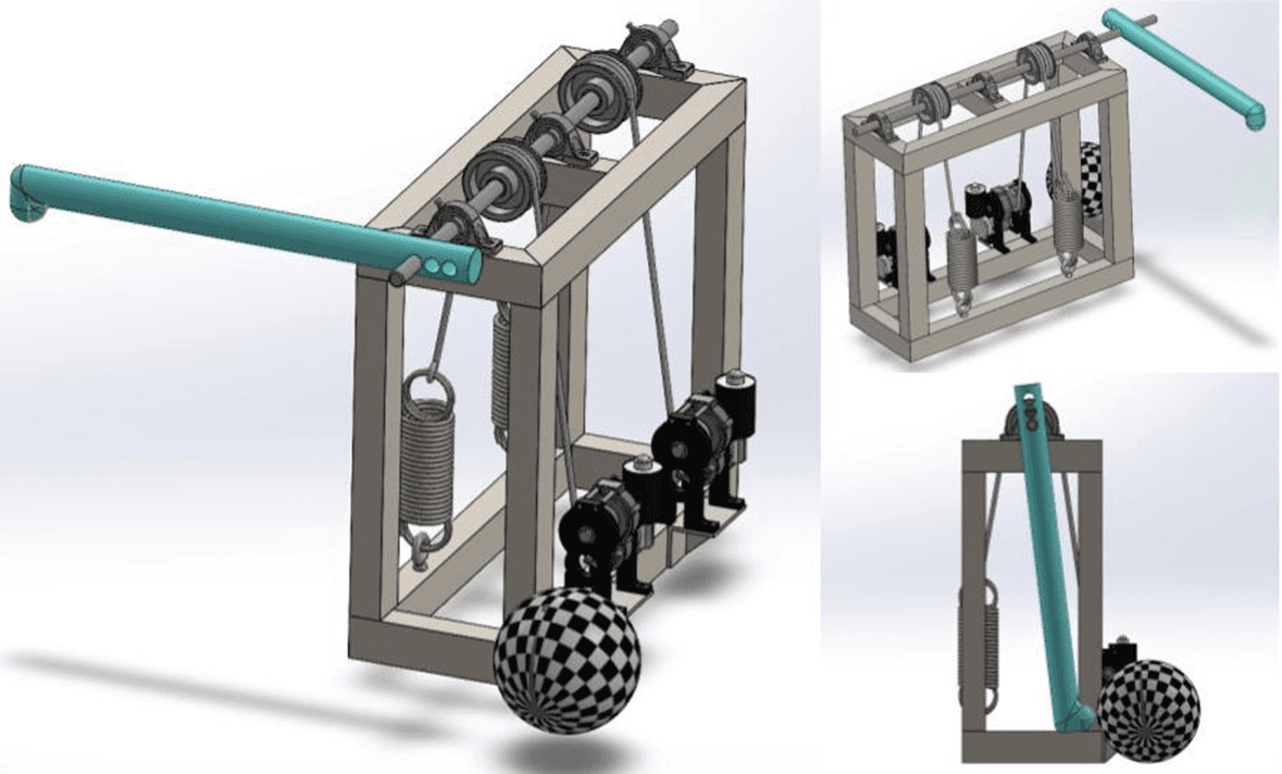 Penalty Kick Robot: cad.